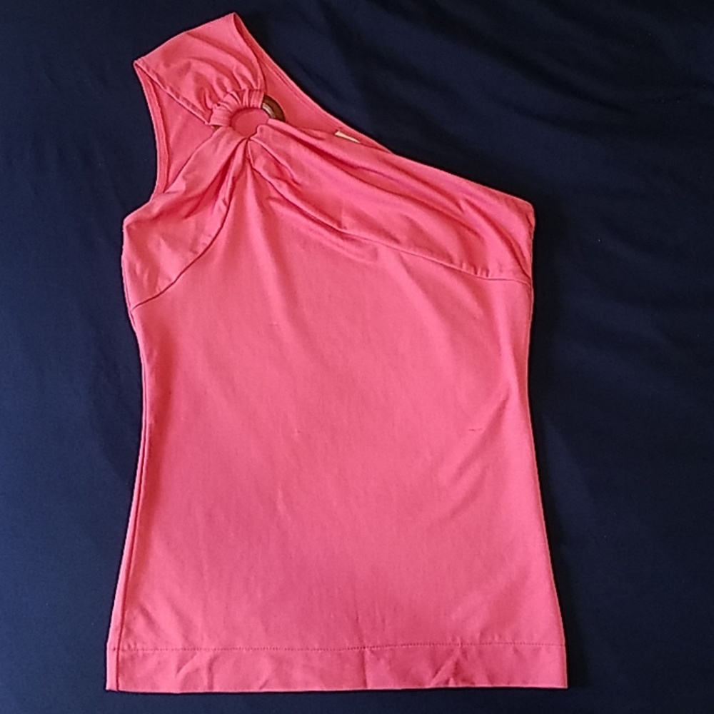 JLo one shoulder top